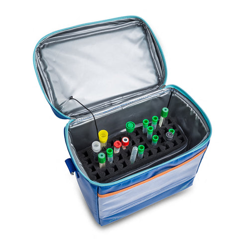 ROW´S XL Bolso Isotérmico para análisis y muestras biológicas abierto