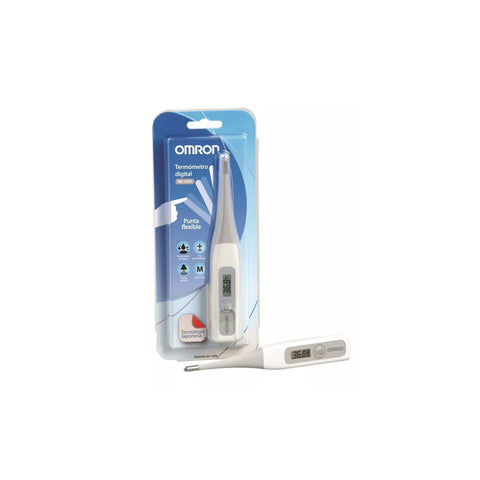 Termómetro Digital con Punta Flexible - Omron MC-343F