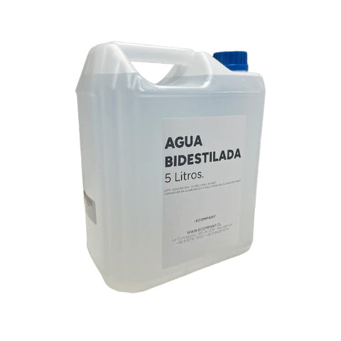 Agua bidestilada