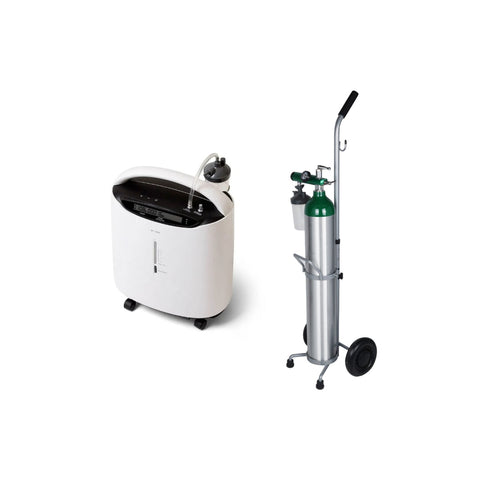 Arriendo de cilindros y concentradores de oxigeno medicinal