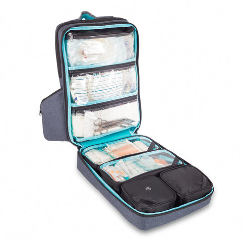 Con nuestros bolsos médicos ten a mano todo el material necesario para tus asistencias médicas en eventos deportivos, fisioterapia y visitas domiciliarias.