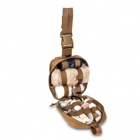 IFAK - Botiquín Hemostático Táctico de Cordura 650D con tratamiento IRR