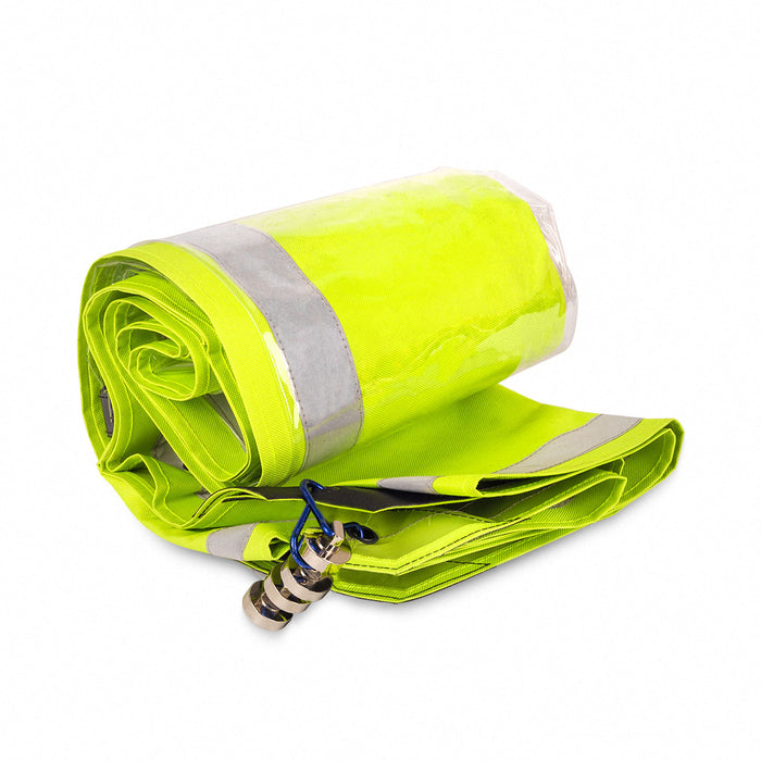 Mochila de emergencias rescate, Cubre-mochila de poliéster, Verde, EMS