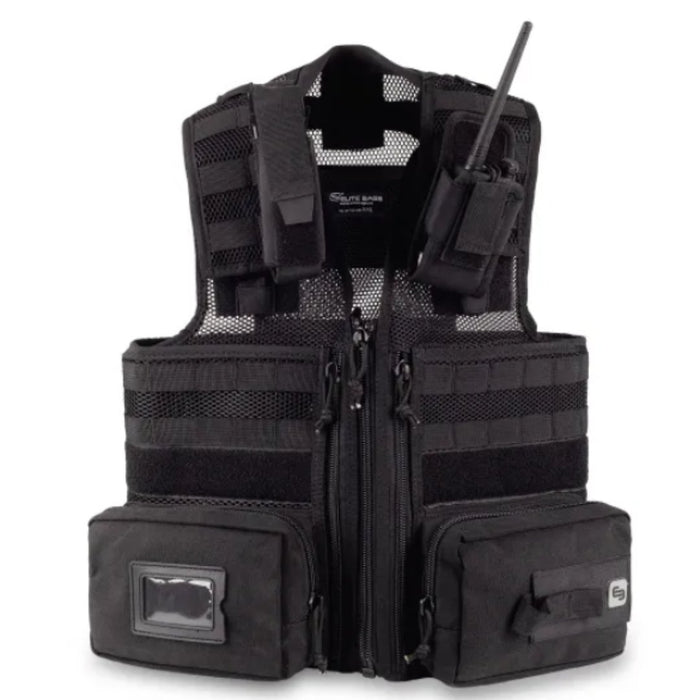 E-VEST´S Chaleco Paramédico Negro