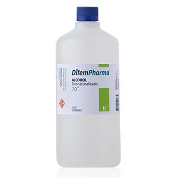 Alcohol Desnaturalizado 70º 1 Litro DifemPharma