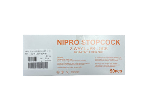 Llave de 3 Pasos Stopcock Luer Lock