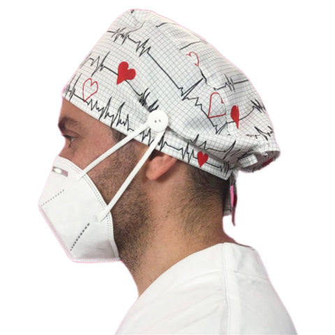 Gorro Clínico FLUTTER BLANCO