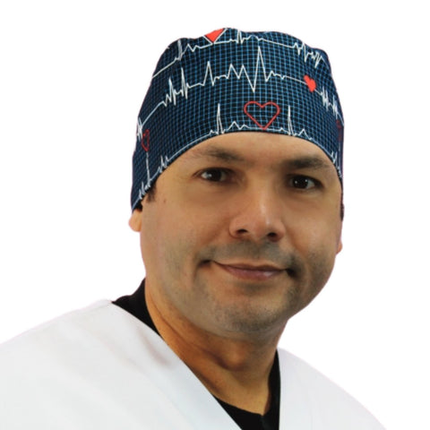 Gorro Clínico FLUTTER MARINO