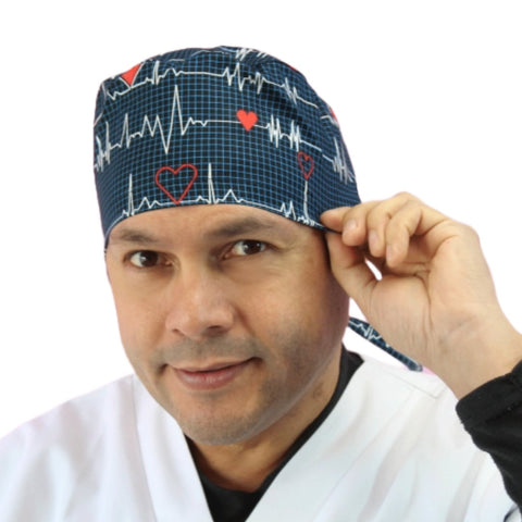 Gorro Clínico FLUTTER MARINO