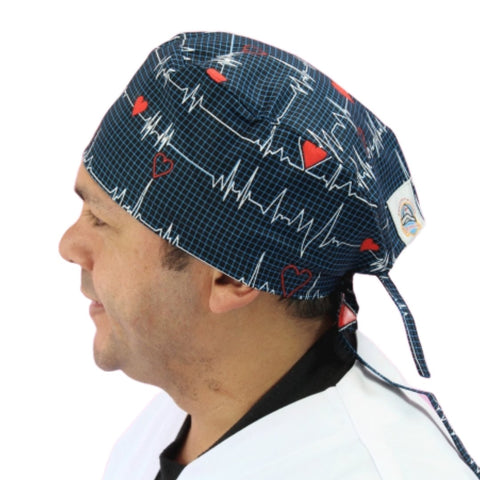 Gorro Clínico FLUTTER MARINO