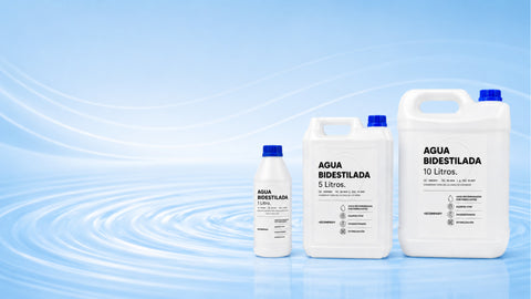 Agua Bidestilada para Cpap y Equipos Médicos