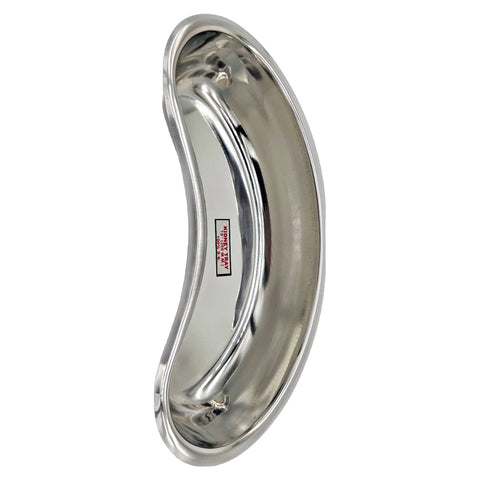 Bandeja riñón de acero inoxidable.