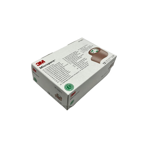 Cinta médica tipo papel color piel MICROPORE