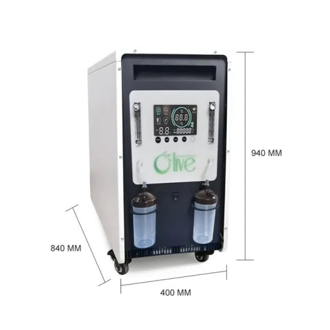 Concentrador De Oxígeno Inteligente Olive OLV-20 - Con doble suministro