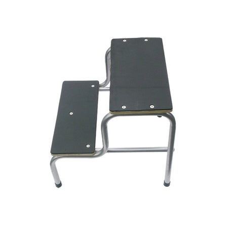 Escabel médico de dos peldaños.