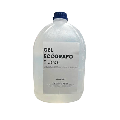 Gel Ecógrafo 5 Litros - Gel conductor para Ultrasonido Médico