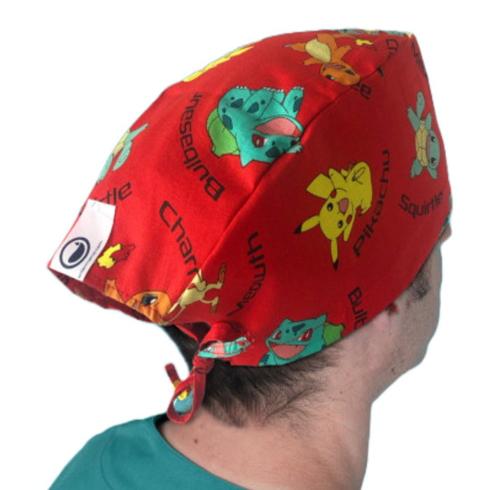 Gorro Clínico POKEMON ROJO