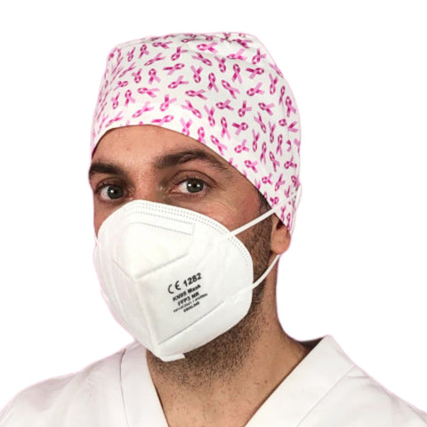 Gorro Clínico LAZOS ROSAS