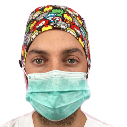 Gorro Clínico SUPERHEROES