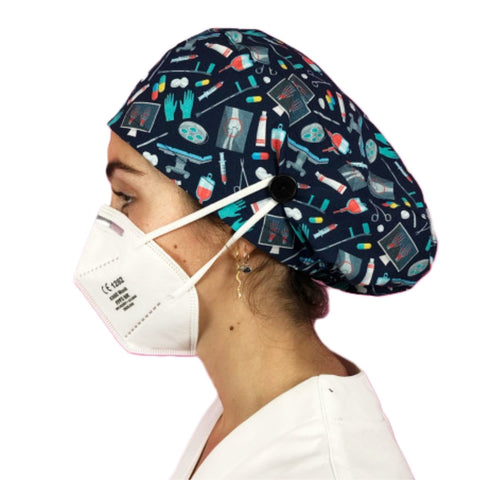 Gorro Clínico INSTRUMENTAL MARINO