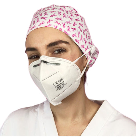 Gorro Clínico LAZOS ROSAS