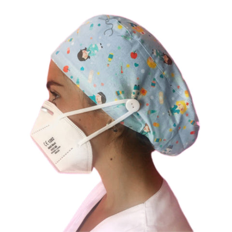 Gorro Clínico SANITARIOS AGUAMARINA