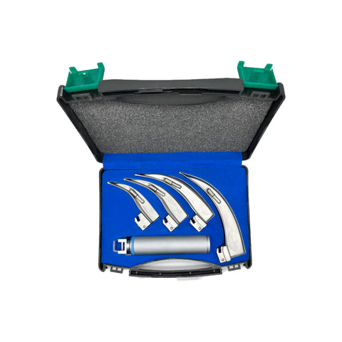 Laringoscopio convencional macintosh de cuatro hojas