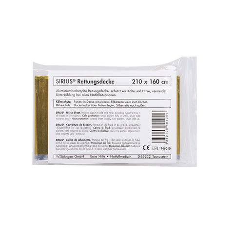 Manta de salvamento sirius Adulto