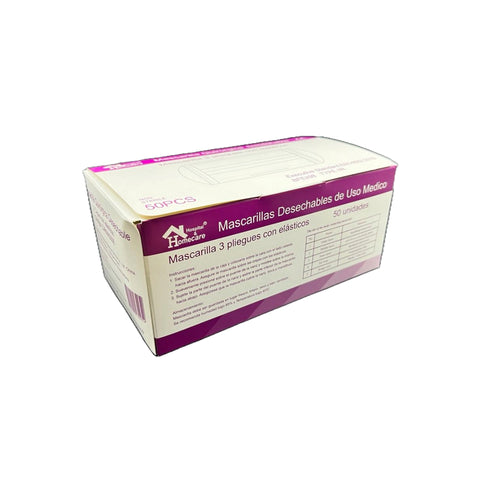 Mascarilla quirúrgica desechable