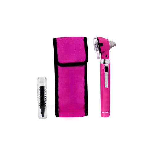 Otoscopio de fibra óptica