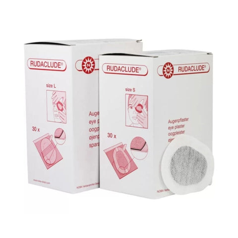 Parche ocular Rudaclude blanco