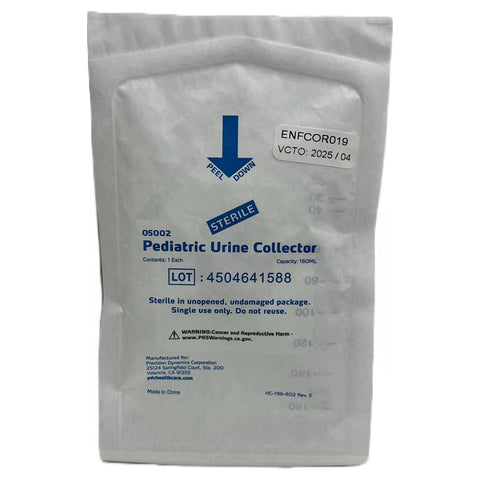 Recolector de orina pediátrico