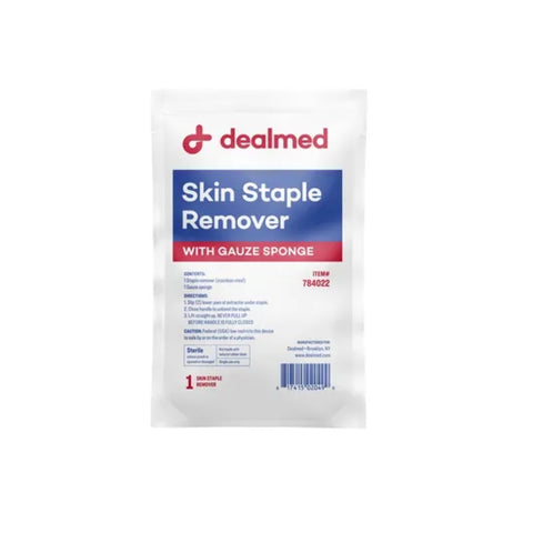 Removedor de grapas desechable - envase estéril